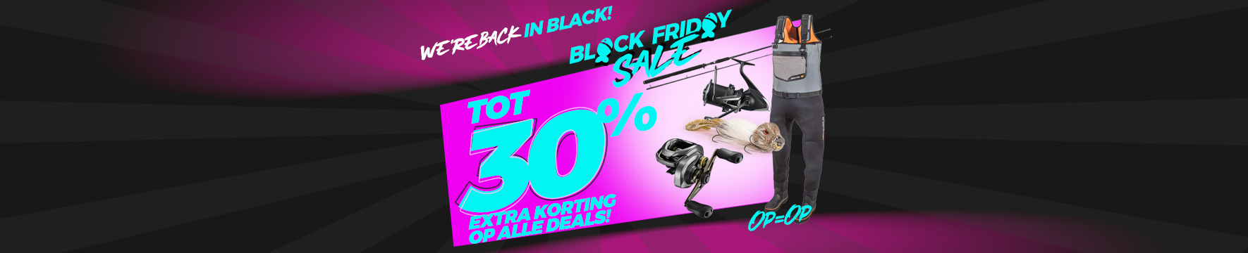 Topbanner: Tot 30% Alle Deals (black friday 2025)