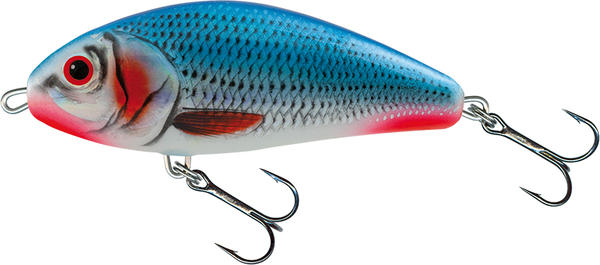 Salmo Fatso Floating Jerkbait 8cm (21g) - Bleeding Blue Shad