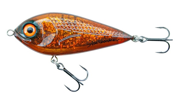 Svartzonker Squarepusher Jerkbait 7cm (20g) - Motoroil