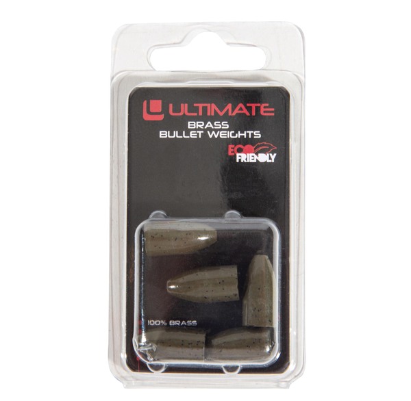 Ultimate Brass Bullet Weight Green Pumpkin (4-6Stk.)