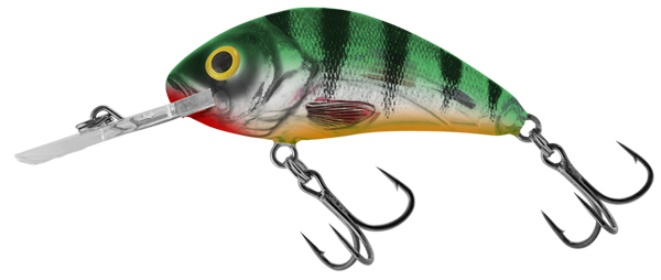 Salmo Rattlin Hornet Floating 5,5cm - Clear Green Perch