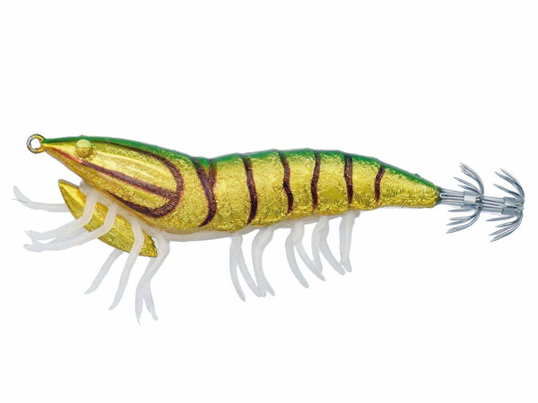 Savage Gear 3D Hybrid Shrimp Egi Jig - Green Back