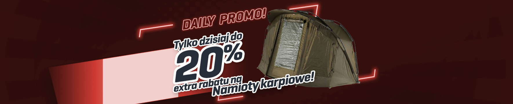 Topbanner: Tot 20% Karpertenten