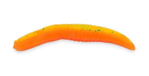 Iron Trout Super Soft Scary Trout Worm Käse-Cheese Forelkunstaas 50mm (12pcs)