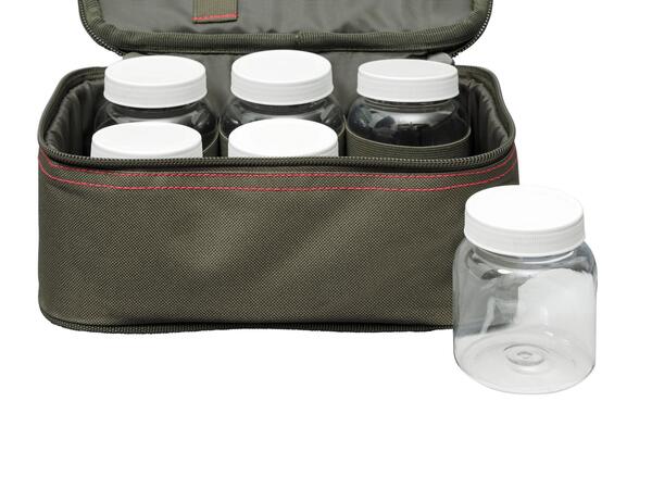 JRC Defender II Hookbait Pouch (Incl. 6 Słoików)