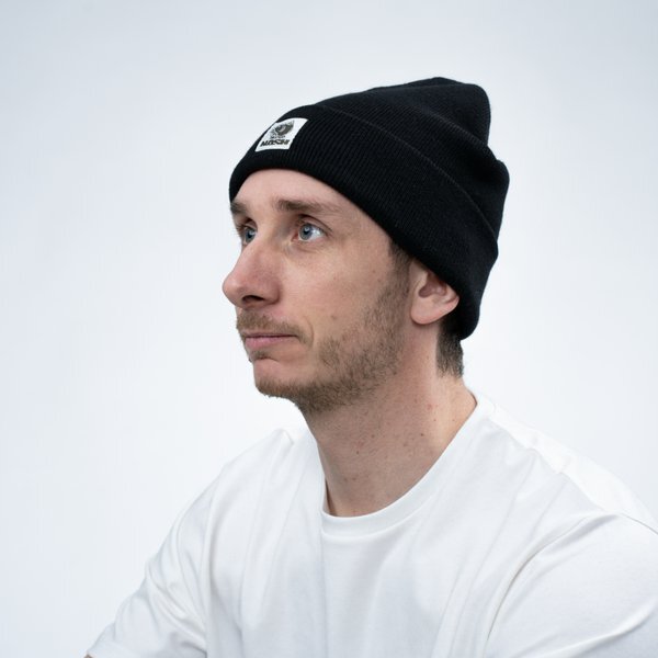 Nash Make it Happen Badge Beanie Hat Black