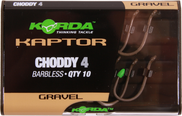 Korda Kaptor Hook Pack mit 50 high-tech camouflage Karpfenhahaken! - Korda Kaptor Choddy