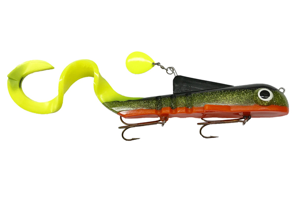 Musky Innovations Regular Heli Dawg 22.5cm (225g) - Lotw Perch