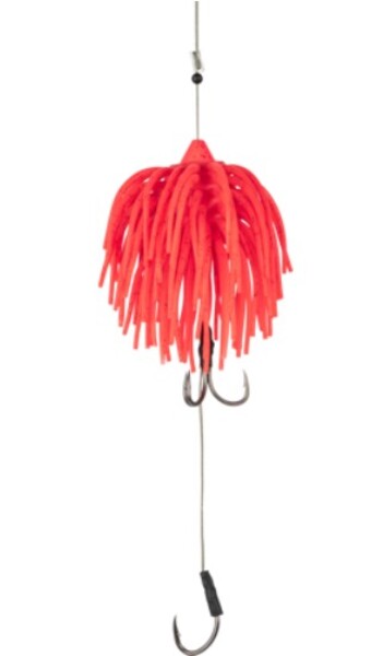 Black Cat Real Worm Teaser (120g) - Red