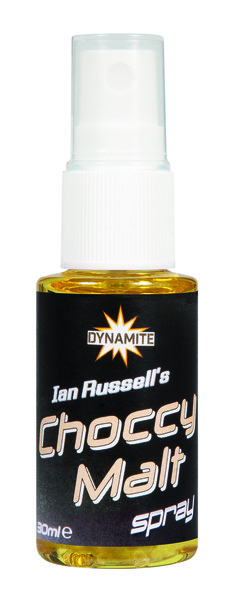 Dynamite Baits IR Bait Spray Liquid (30ml) - Choccy Malt