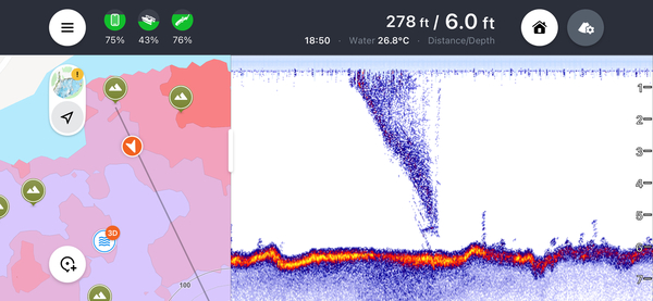 Deeper Spark Baitboat Barco Cebador (GPS & CHIRP Sonar)