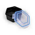 Zebco Secure-Lock Bait Box Aasdoos 2L (Incl. Zeef!)