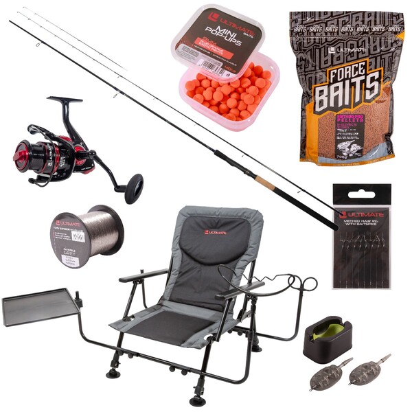 Ultimate Complete Feeder Chair Fishing Set