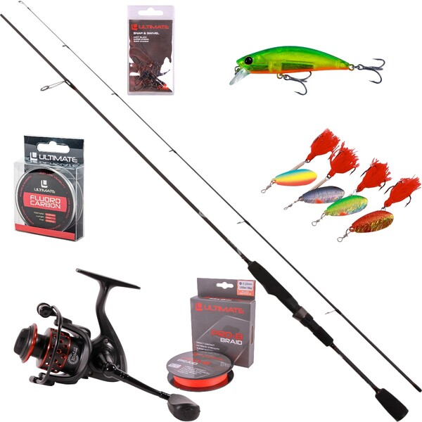 Ultimate Trout Lure Hengelset