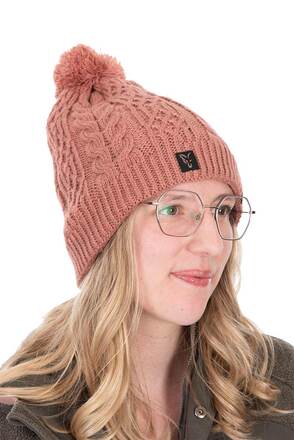 Fox Ladies Knitted Bobble Vismuts