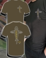 Vass 'Carp Rising' T-Shirt Khaki Edition