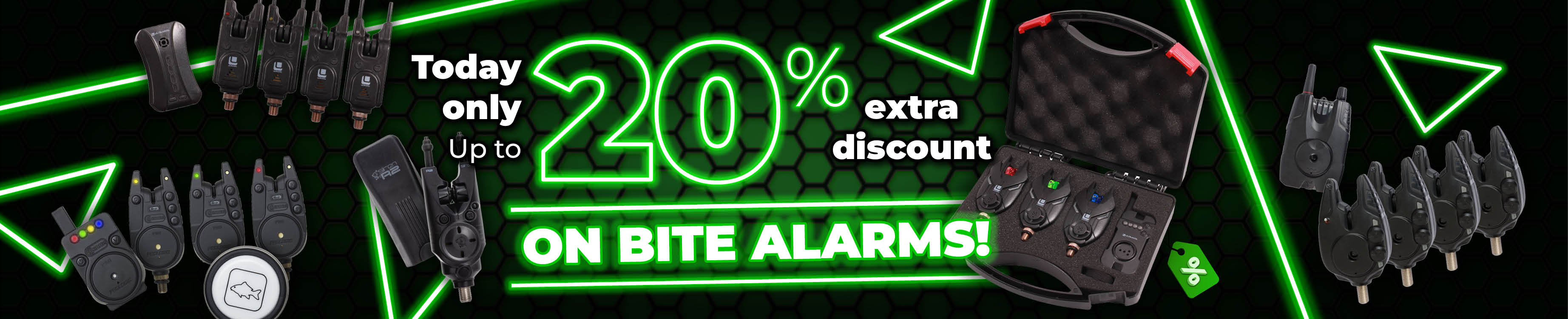 Topbanner: Tot 20% Beetmelders (Groen)