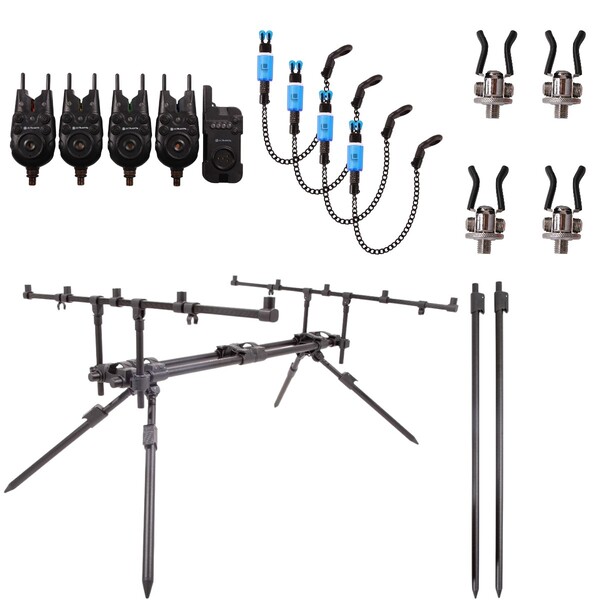 Ultimate Outland Areaplus Rodpod 5-Rod Complete Set