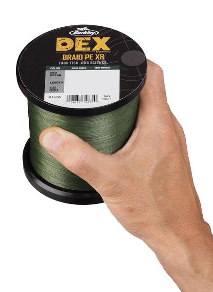 Berkley Dex X8 Braided Line Moss Green 3000m