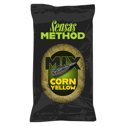 Sensas Method Mix Lokvoer Yellow Corn (1kg)