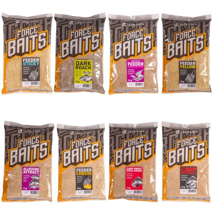Ultimate Force Baits Groundbait Try-Out Pack (Total 8kg)