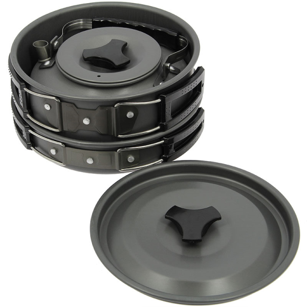 Zestaw czajnika i patelni z aluminium od NGT