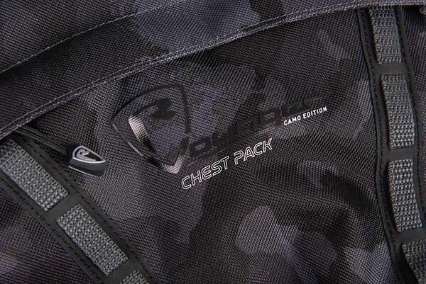 Fox Rage Camo Voyager Chest Pack (Incl. 2 Tackle boxes)