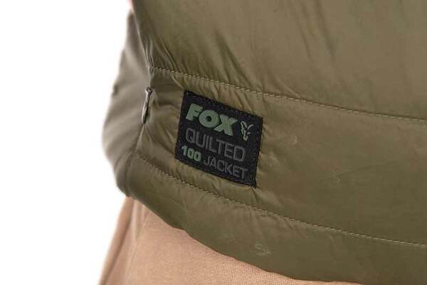 Fox Olive Quilted 100 Gilet Bodywarmer