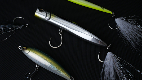 Haczyki Morskie BKK Lone Diablo BT White Bucktail (2 sztuki)