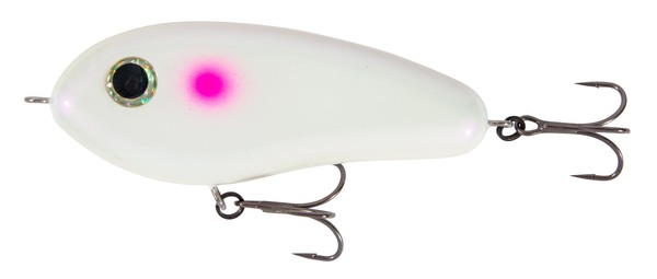 Ultimate Rascal Jerk 11.5cm (60g) Jerkbait Hundimiento Lento - Blanco Bone