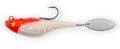 Black Cat Mad Flash Spin Catfish Tail Spinner 14cm (82g) - Red Head
