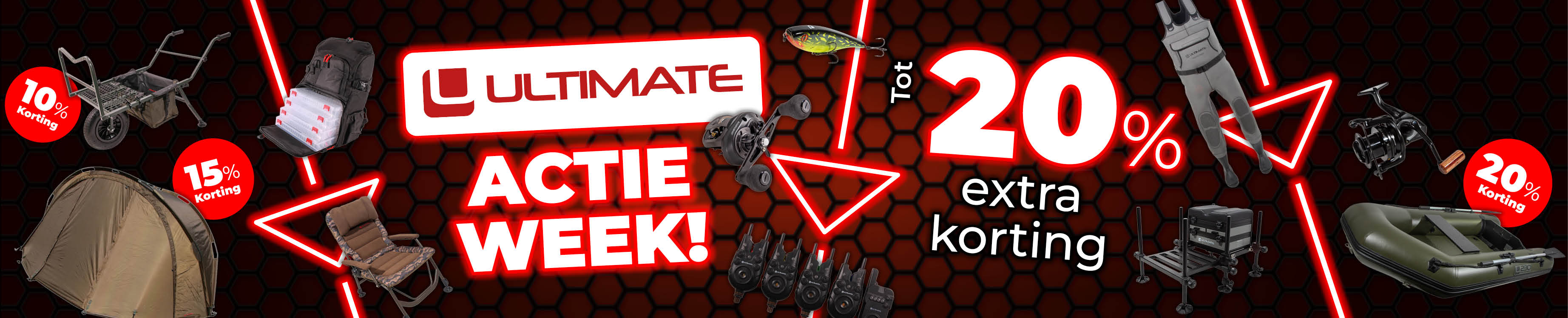 Weekactie Topbanner: Tot 20% Ultimate