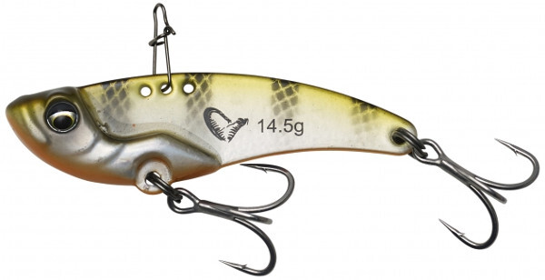 Savage Gear Vib Blade - Olive Stripes
