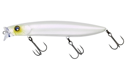 Jackall Hagre Minnow 120 F Topwater Lure 12cm (24g) Bone