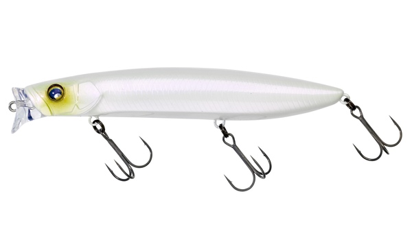Jackall Hagre Minnow 120 F Topwater Lure 12cm (24g) - Bone