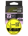 Matrix X9 Carp Wide Gape Bait Band 45cm (8pcs) - 0.23mm/Size 12