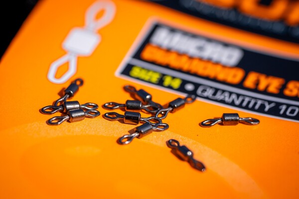 Guru Micro Diamond Eye Swivel Maat 14 (10 Stuks)