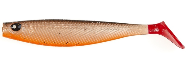 Lucky John 3D Series Soft Lure Red Tail Shad 12.7cm (3pcs)