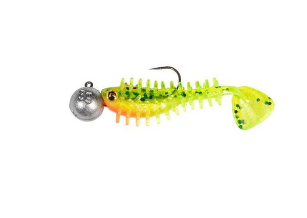 Fox Rage Micro Spikey Fry Mx UV Loaded Softbait Set 4cm (3g) (4 Stuks)