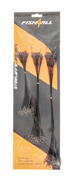 Fish4all Steel Wire Leaders (72 pieces)