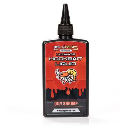 Liquirigs Ultimate Multi-Bait Hookbait Liquid Oily Shrimp (100ml)