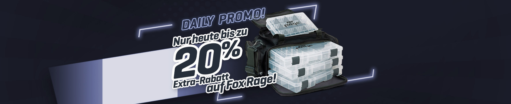 Topbanner: Tot 20% Fox Rage