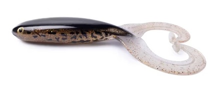 Gator Catfish Twin Glitter Burbot Shad 35 cm (1pza.)