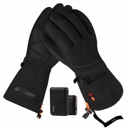 Saaf Beheizte Handschuhe Premium Schwarz