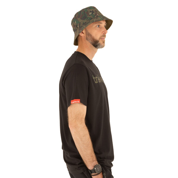 Trakker CR Logo Camiseta Black Camo