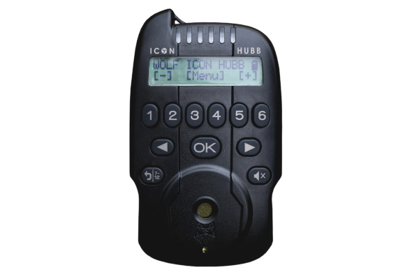Wolf ICON Qi 3 Rod Beetmelder & HUBB Ontvanger 3+1 Set