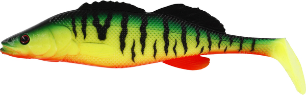 Westin Zanderteez Shadtail Shad Box 8.5cm 6g (48 sztuk) - Crazy Firetiger