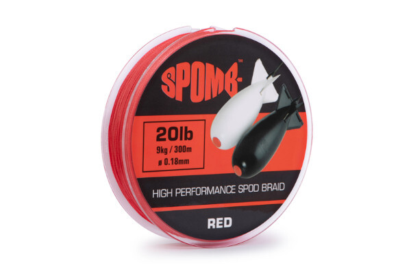 Spomb Braid Red 300m 9kg/20lb 0,18mm
