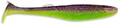 Rapala Crushcity The Kickman 4.5 Shad 11.5cm (9g) (5 Pieces) - Purple Chartreuse