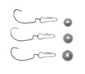 Kit Ultimate Cheburashka Senza piombo #1/0 8 + 8.5cm (5 + 7 + 10g) (8pcs)